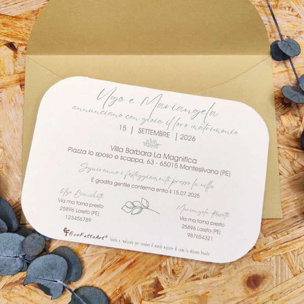 inviti matrimonio